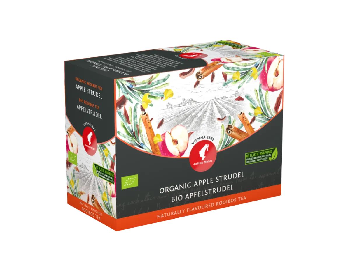 Clearance Bio Apfelstrudel - 20 Teebeutel Bio Tee|Big Bags