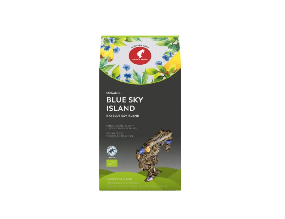 Online Bio Blue Sky Island Blatt Tee 200g (7.05 oz) Blatt Tees