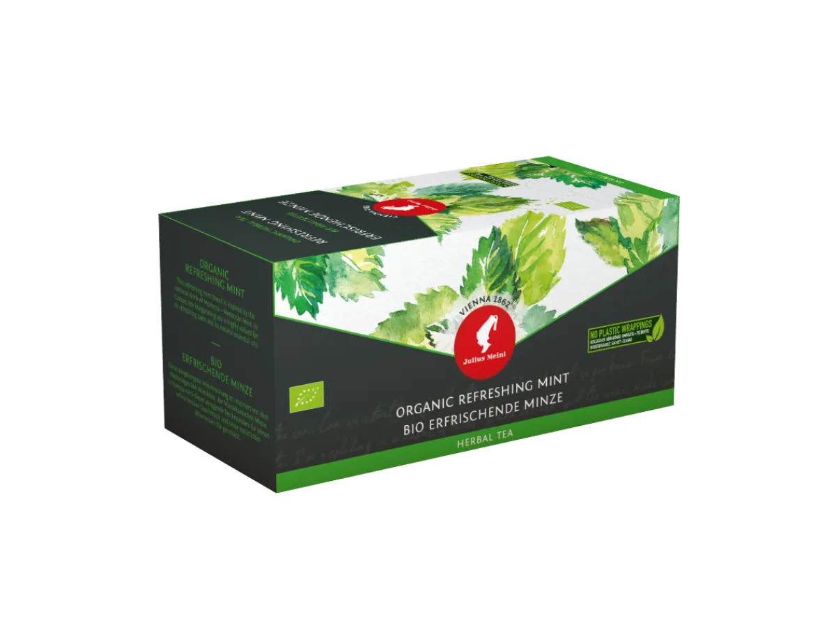 Sale Bio Erfrischende Minze - 20 Teebeutel Leaf Bags